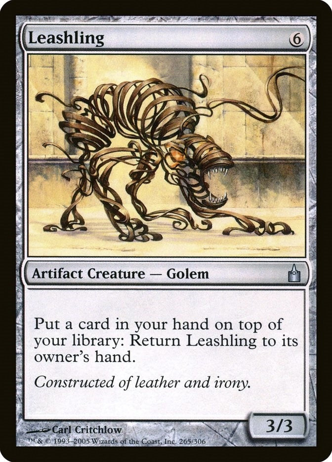 Image for Leashling (265) [Ravnica: City of Guilds] - Magic: The Gathering