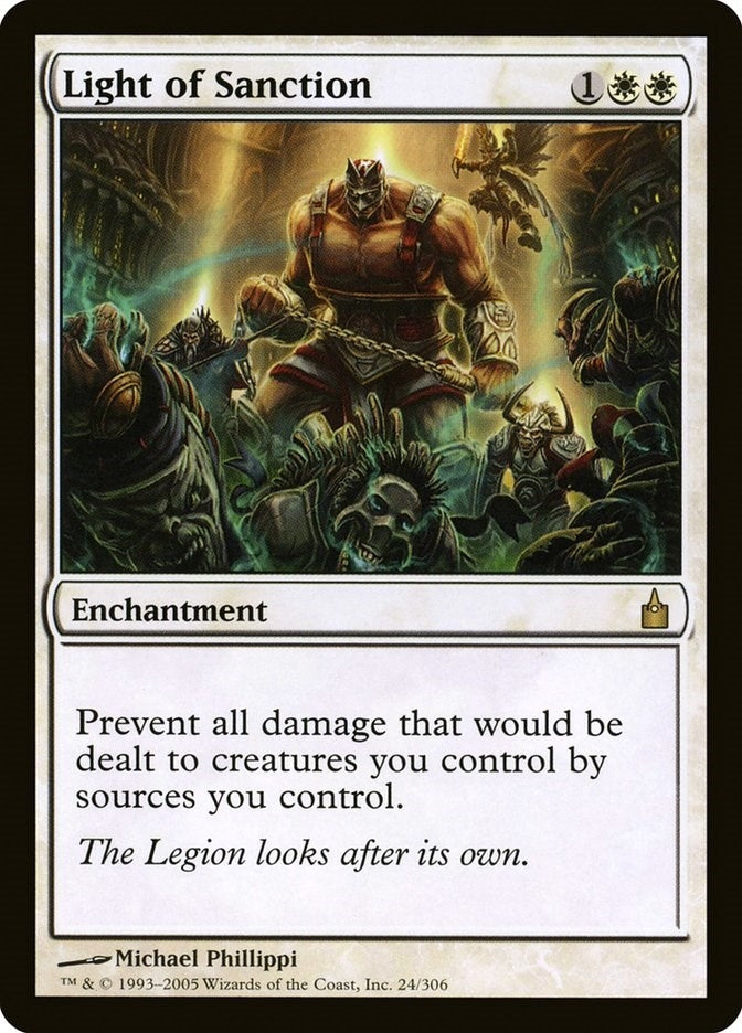 Image for Light of Sanction (24) [Ravnica: City of Guilds] - Magic: The Gathering