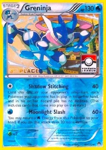 Image for Greninja - 40/122 (Pokemon League) [3rd Place] (040/122) [League & Championship Cards] - Pokemon