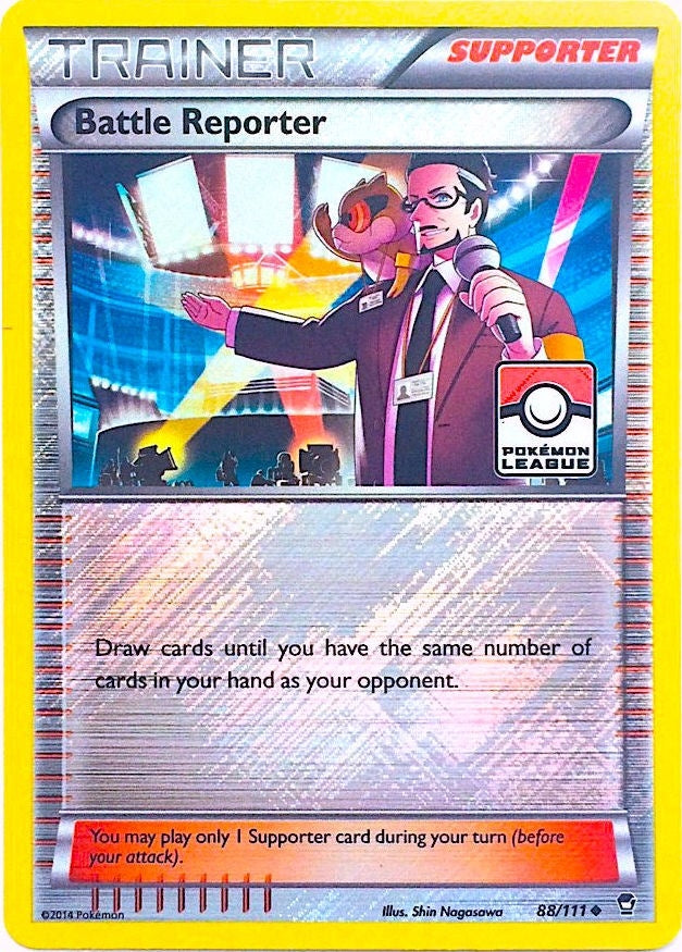 Image for Battle Reporter - 88/111 (Pokemon League) (088/111) [League & Championship Cards] - Pokemon