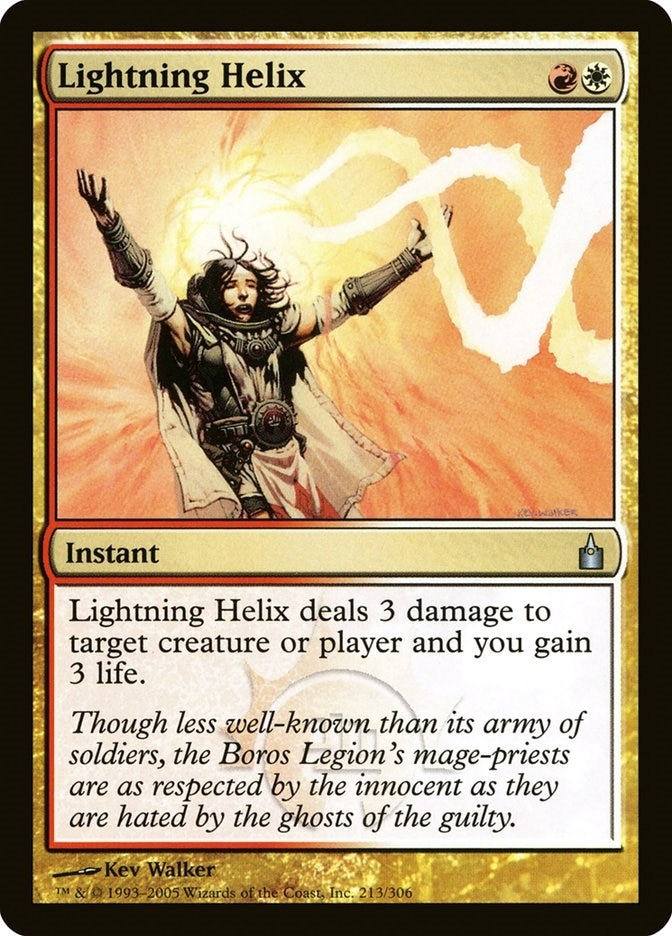 Lightning Helix (213) [Ravnica: City of Guilds]