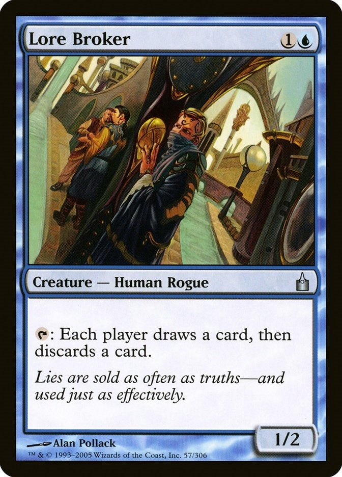 Image for Lore Broker (57) [Ravnica: City of Guilds] - Magic: The Gathering