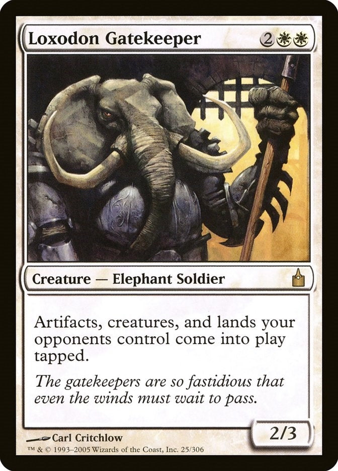 Image for Loxodon Gatekeeper (25) [Ravnica: City of Guilds] - Magic: The Gathering