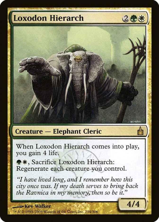 Image for Loxodon Hierarch (214) [Ravnica: City of Guilds] - Magic: The Gathering
