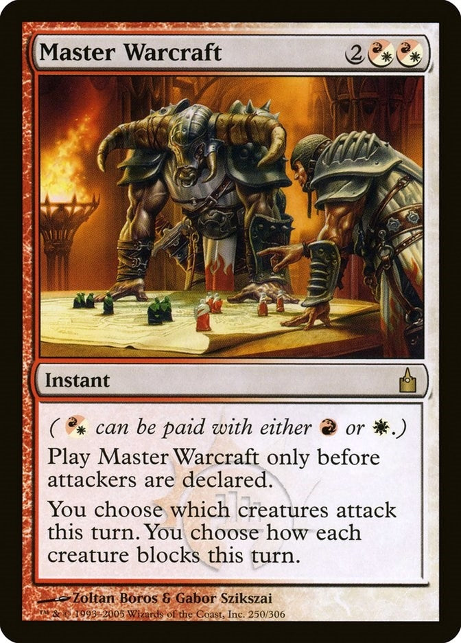 Image for Master Warcraft (250) [Ravnica: City of Guilds] - Magic: The Gathering