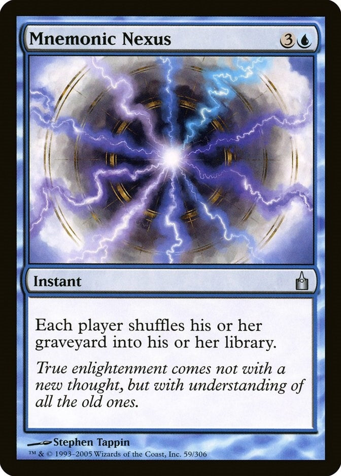 Image for Mnemonic Nexus (59) [Ravnica: City of Guilds] - Magic: The Gathering