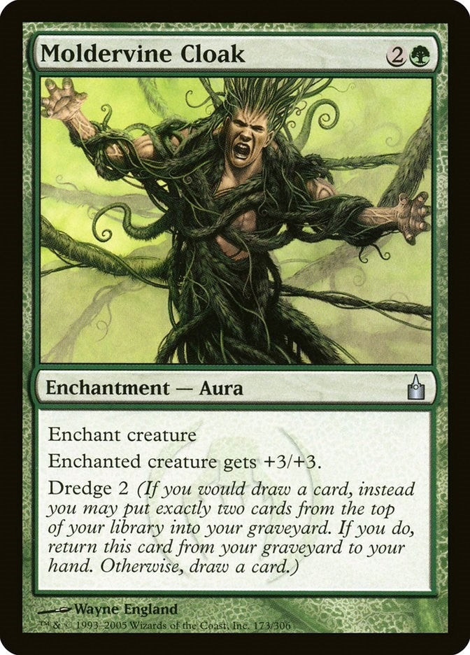 Image for Moldervine Cloak (173) [Ravnica: City of Guilds] - Magic: The Gathering
