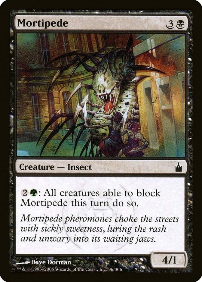 Image for Mortipede (96) [Ravnica: City of Guilds] - Magic: The Gathering