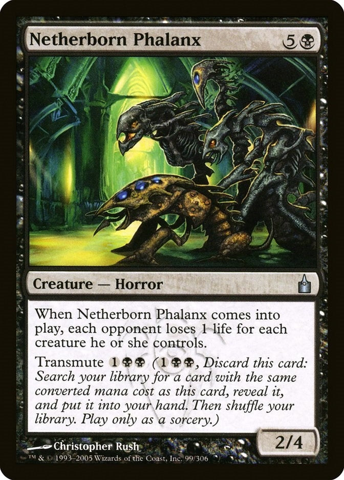Image for Netherborn Phalanx (99) [Ravnica: City of Guilds] - Magic: The Gathering