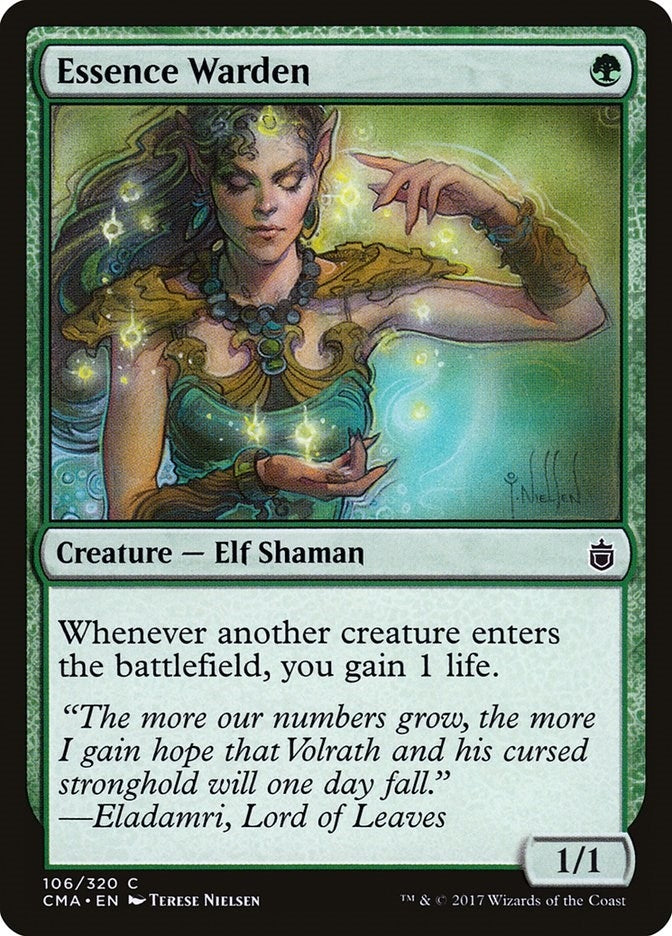 Image for Essence Warden (106) [Commander Anthology] - Magic: The Gathering