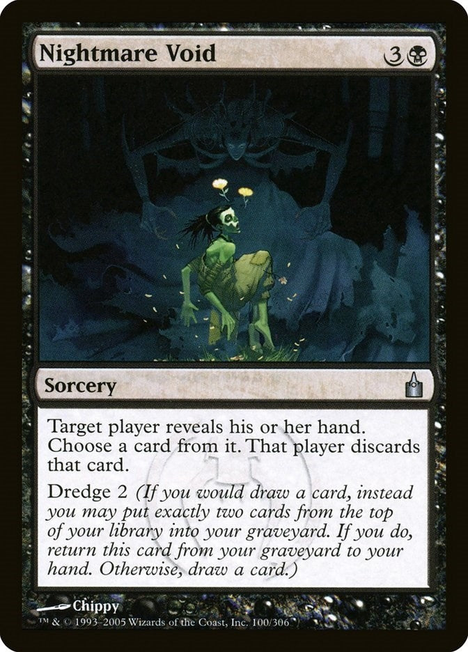 Image for Nightmare Void (100) [Ravnica: City of Guilds] - Magic: The Gathering
