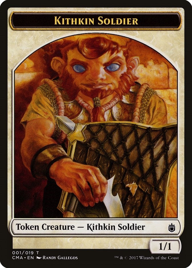 Image for Kithkin Soldier Token (001) (1) [Commander Anthology] - Magic: The Gathering