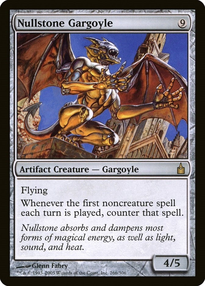 Image for Nullstone Gargoyle (266) [Ravnica: City of Guilds] - Magic: The Gathering