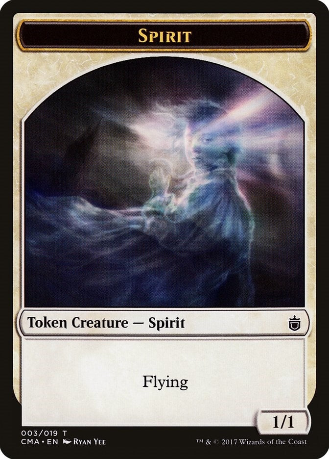 Image for Spirit Token (003) (3) [Commander Anthology] - Magic: The Gathering