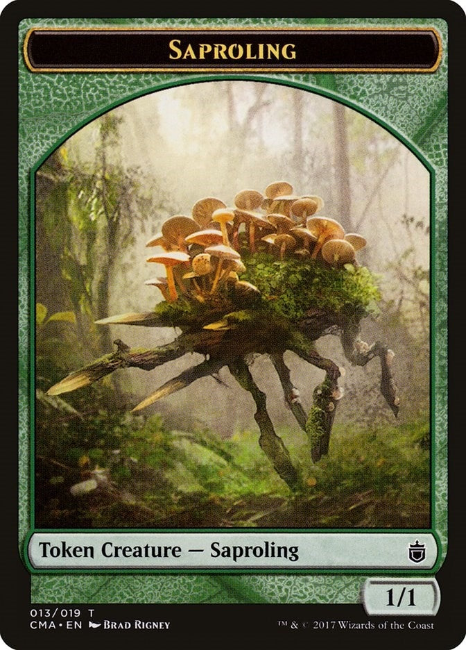 Saproling Token (013) (13) [Commander Anthology Tokens]