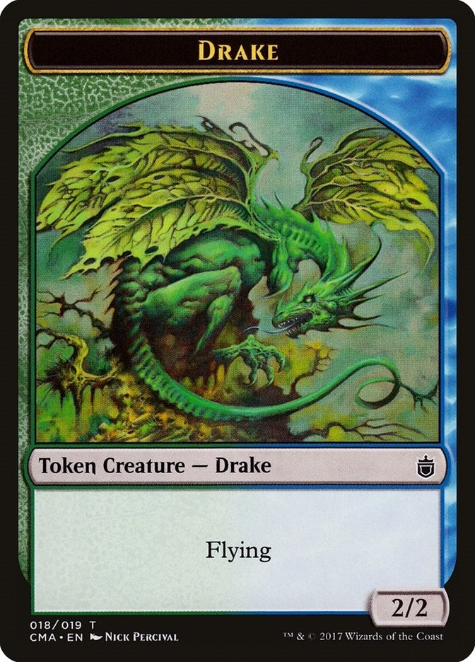 Image for Drake Token (018) (18) [Commander Anthology] - Magic: The Gathering