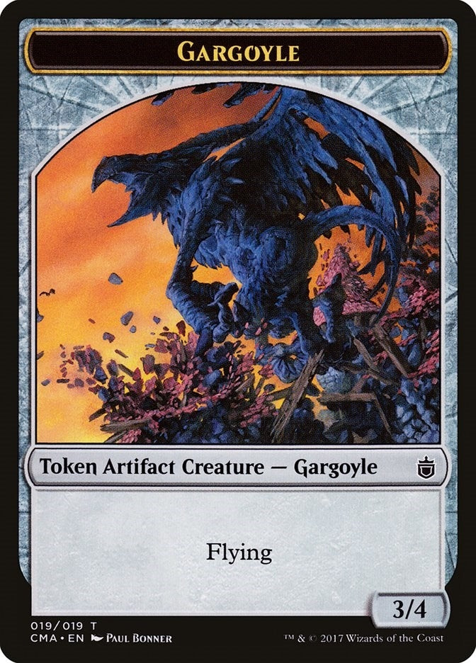 Gargoyle Token (019) (19) [Commander Anthology Tokens]