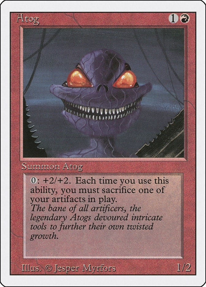 Image for Atog [Revised Edition] - Magic: The Gathering