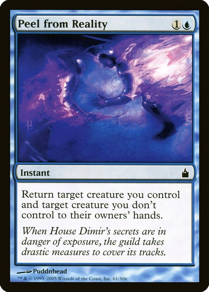 Image for Peel from Reality (61) [Ravnica: City of Guilds] - Magic: The Gathering