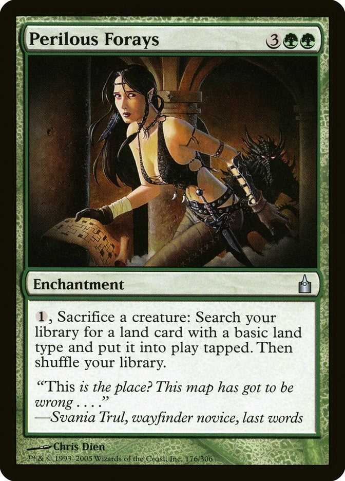 Perilous Forays (176) [Ravnica: City of Guilds]