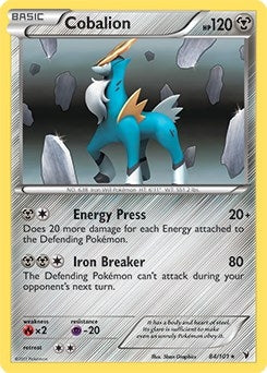 Image for Cobalion - 84/101 (Battle Arena Deck Exclusive) (084/101) [Deck Exclusives] - Pokemon