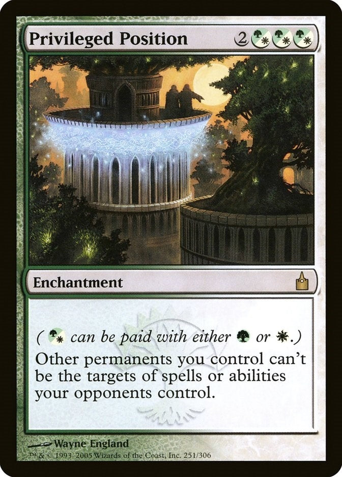 Image for Privileged Position (251) [Ravnica: City of Guilds] - Magic: The Gathering