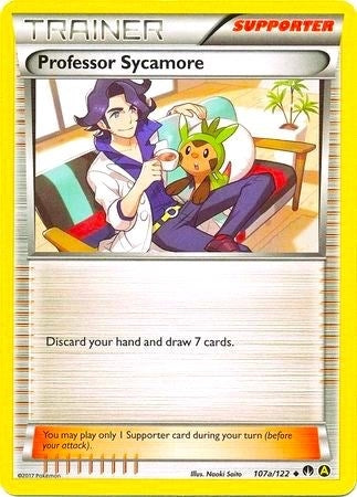 Image for Professor Sycamore - 107a/122 (Non-Holo) (107a/122) [Alternate Art Promos] - Pokemon