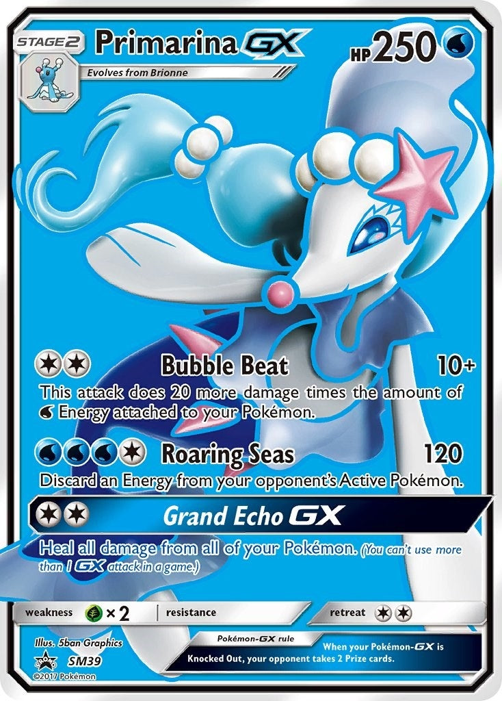 Image for Primarina GX - SM39 (SM39) [SM Promos] - Pokemon