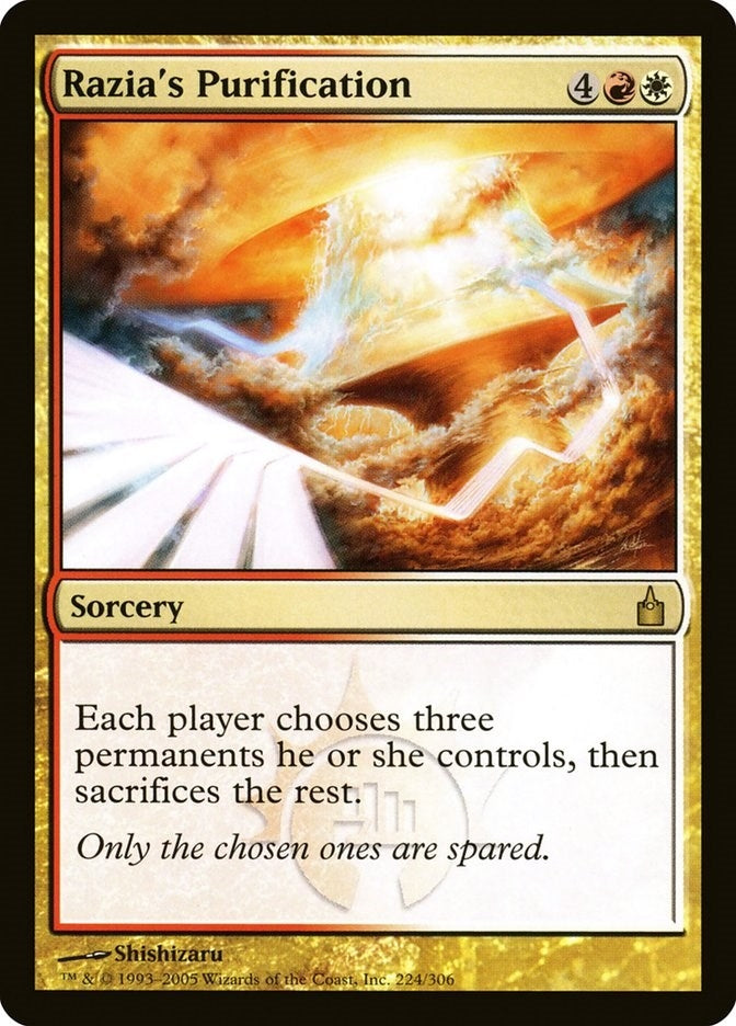 Image for Razia's Purification (224) [Ravnica: City of Guilds] - Magic: The Gathering
