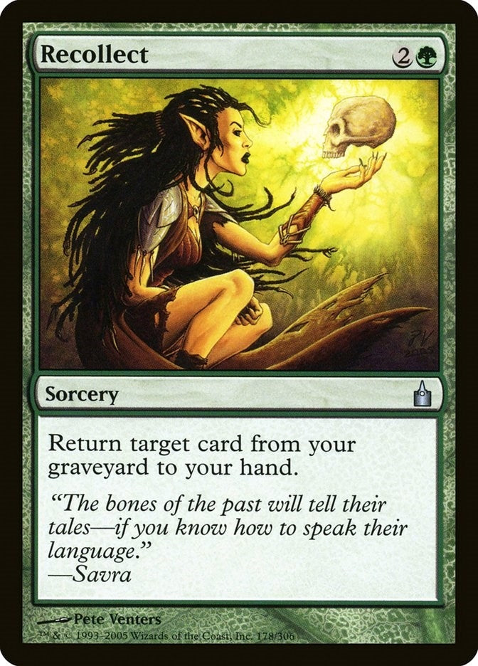Image for Recollect (178) [Ravnica: City of Guilds] - Magic: The Gathering