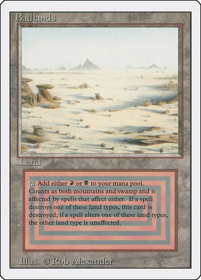 Image for Badlands [Revised Edition] - Magic: The Gathering