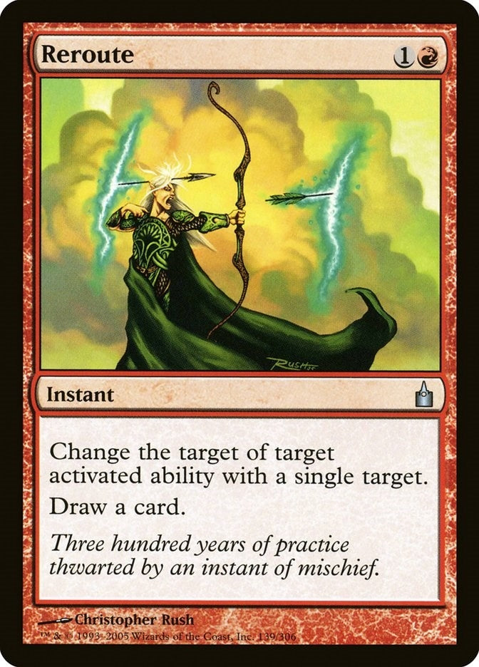 Image for Reroute (139) [Ravnica: City of Guilds] - Magic: The Gathering