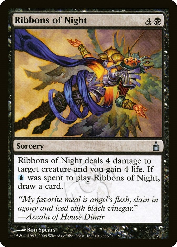 Image for Ribbons of Night (101) [Ravnica: City of Guilds] - Magic: The Gathering