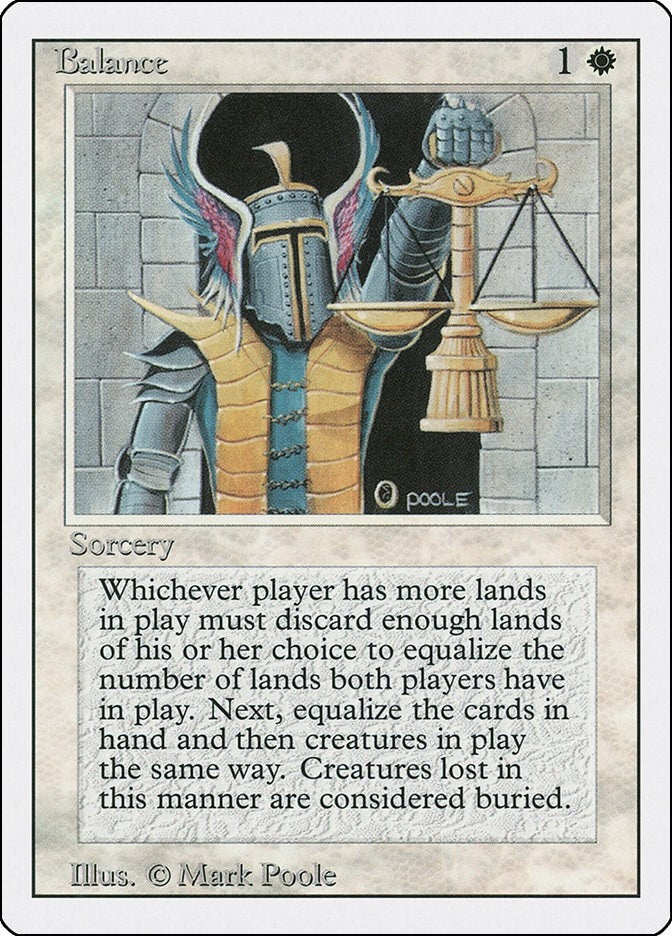 Image for Balance [Revised Edition] - Magic: The Gathering