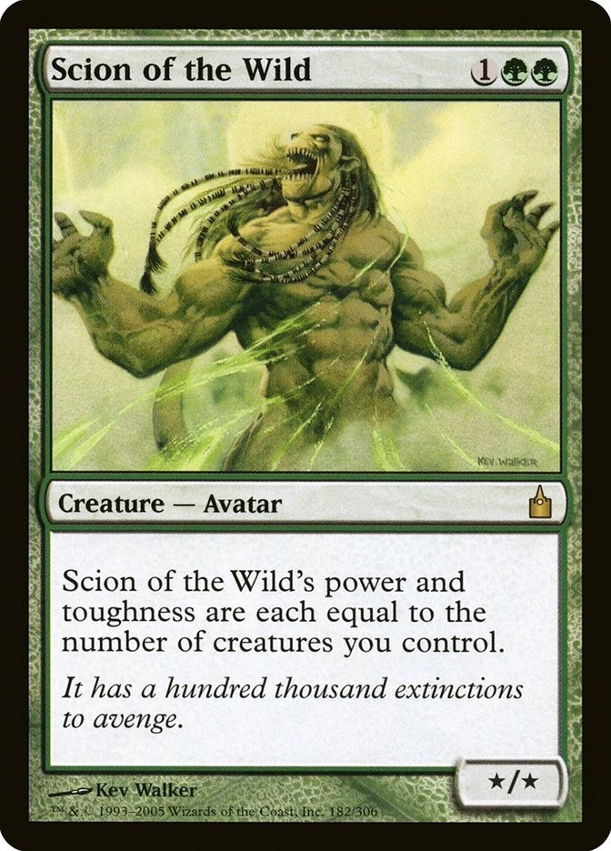 Image for Scion of the Wild (182) [Ravnica: City of Guilds] - Magic: The Gathering