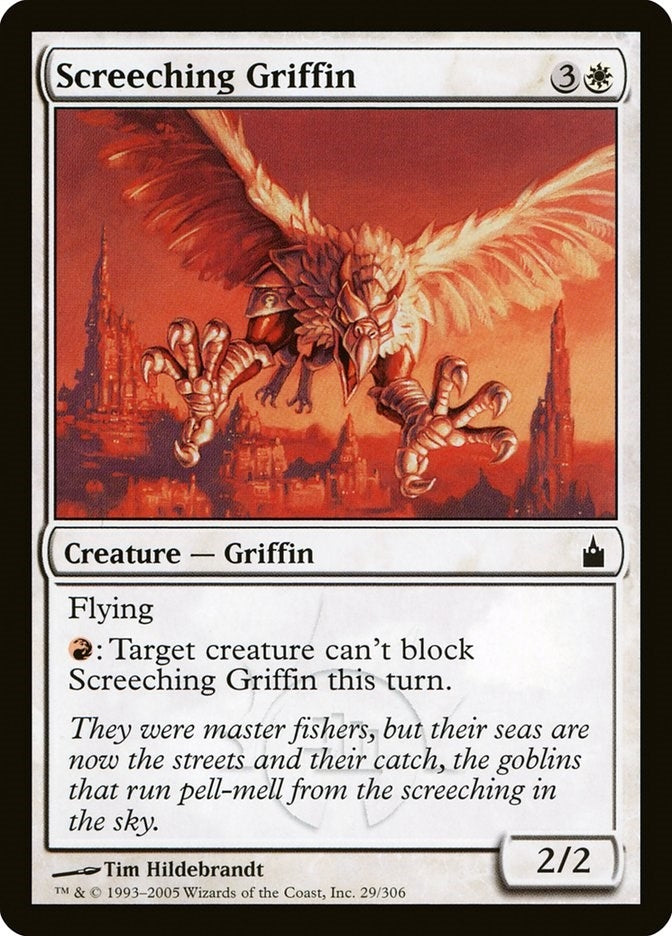 Image for Screeching Griffin (29) [Ravnica: City of Guilds] - Magic: The Gathering