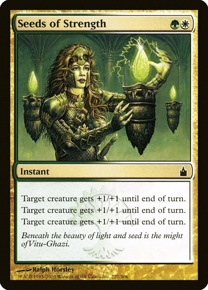 Image for Seeds of Strength (227) [Ravnica: City of Guilds] - Magic: The Gathering