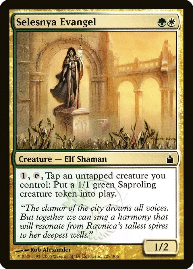 Image for Selesnya Evangel (228) [Ravnica: City of Guilds] - Magic: The Gathering