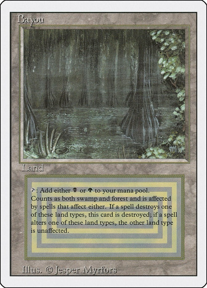 Image for Bayou [Revised Edition] - Magic: The Gathering