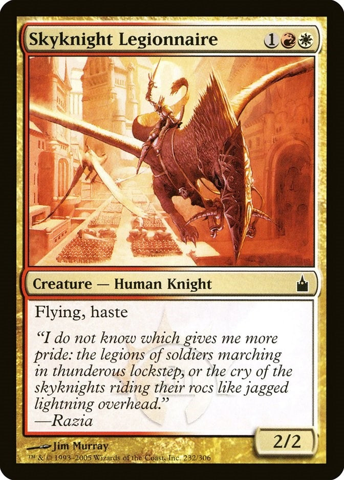 Image for Skyknight Legionnaire (232) [Ravnica: City of Guilds] - Magic: The Gathering