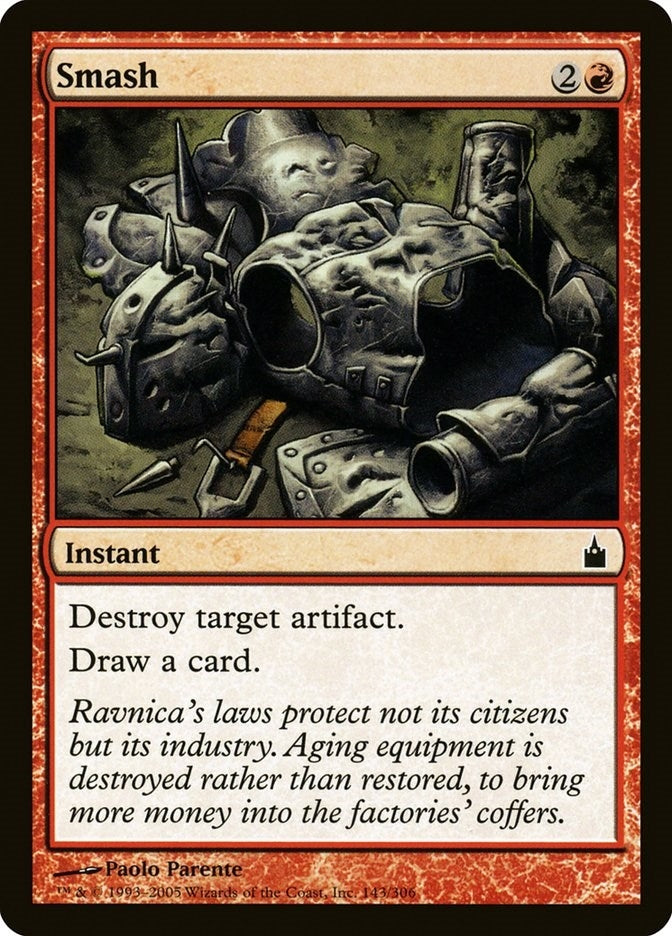 Image for Smash (143) [Ravnica: City of Guilds] - Magic: The Gathering