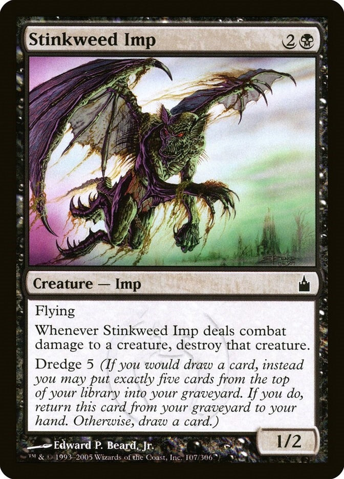 Image for Stinkweed Imp (107) [Ravnica: City of Guilds] - Magic: The Gathering
