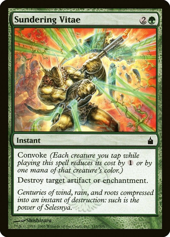 Image for Sundering Vitae (185) [Ravnica: City of Guilds] - Magic: The Gathering