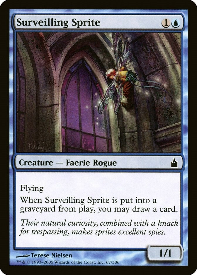 Image for Surveilling Sprite (67) [Ravnica: City of Guilds] - Magic: The Gathering