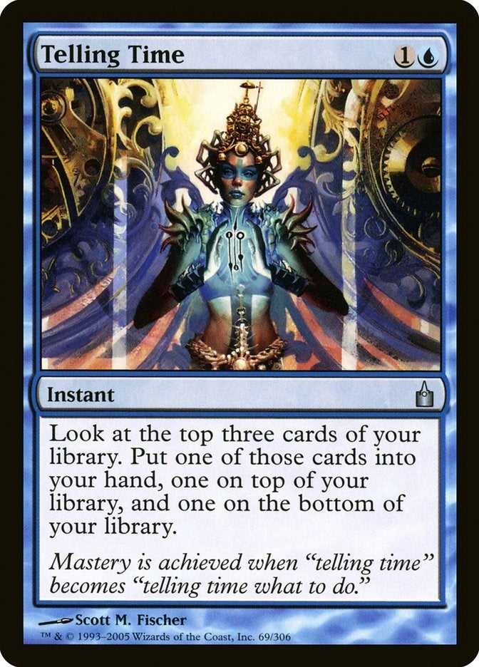 Image for Telling Time (69) [Ravnica: City of Guilds] - Magic: The Gathering