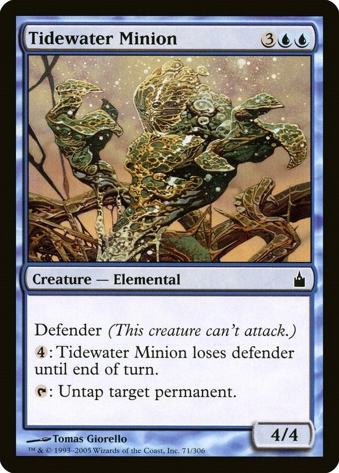 Image for Tidewater Minion (71) [Ravnica: City of Guilds] - Magic: The Gathering