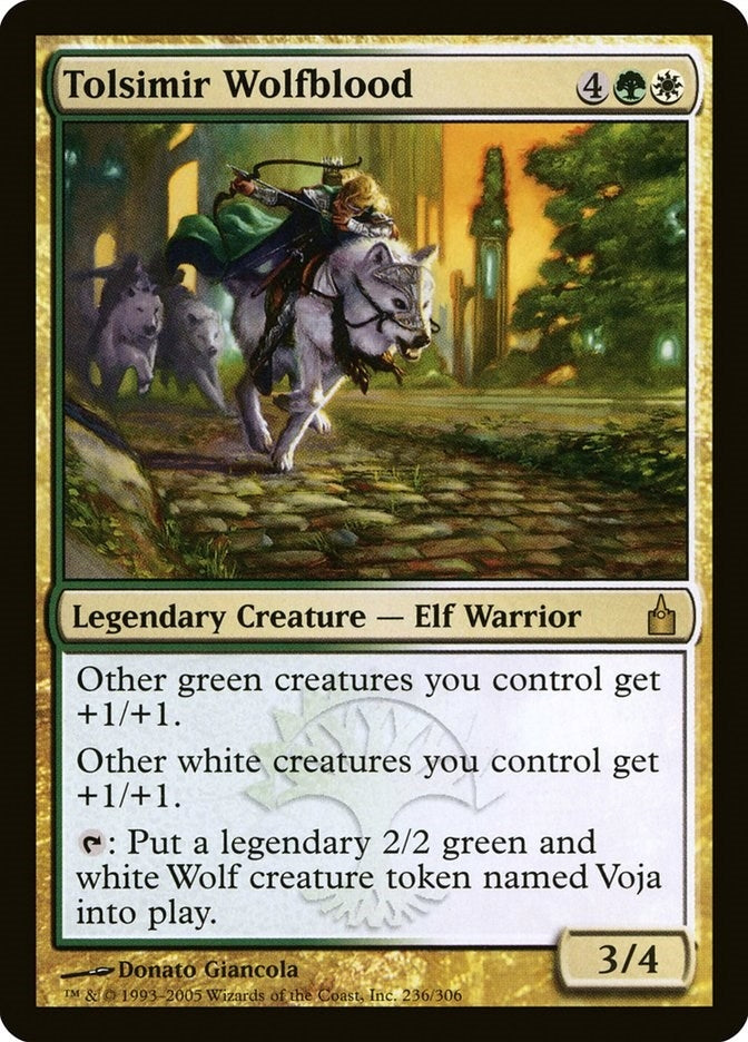 Image for Tolsimir Wolfblood (236) [Ravnica: City of Guilds] - Magic: The Gathering
