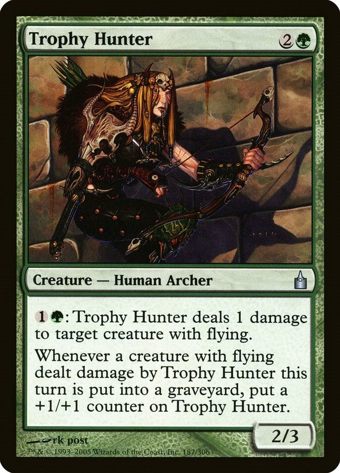 Image for Trophy Hunter (187) [Ravnica: City of Guilds] - Magic: The Gathering