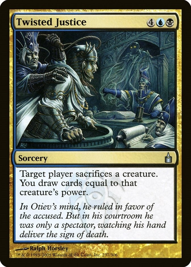 Image for Twisted Justice (237) [Ravnica: City of Guilds] - Magic: The Gathering