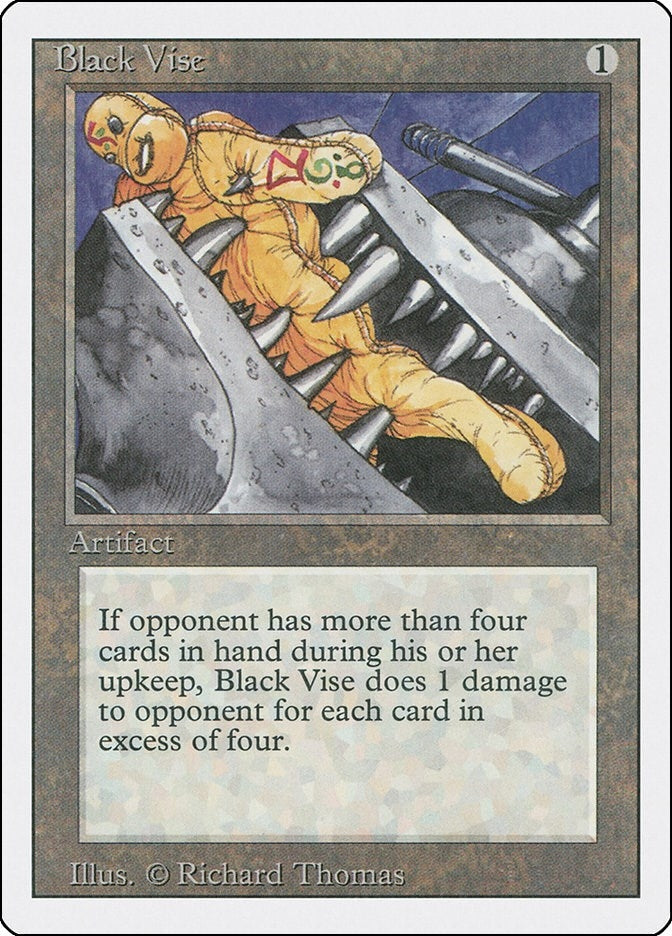 Image for Black Vise [Revised Edition] - Magic: The Gathering